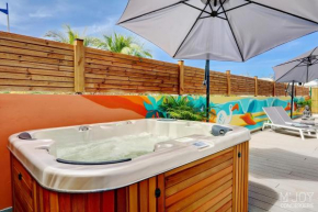 Ylangae DODO avec Jacuzzi à 150m du lagon